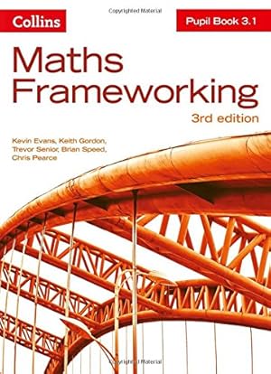 Seller image for Maths Frameworking Pupil Book 3.1 [Third Edition] [Soft Cover ] for sale by booksXpress