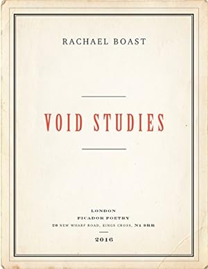 Seller image for Void Studies [Soft Cover ] for sale by booksXpress