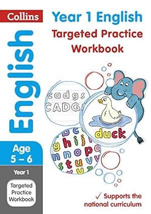 Seller image for Collins KS1 Revision and Practice - New Curriculum  Year 1 English Targeted Practice Workbook by Collins UK [Paperback ] for sale by booksXpress