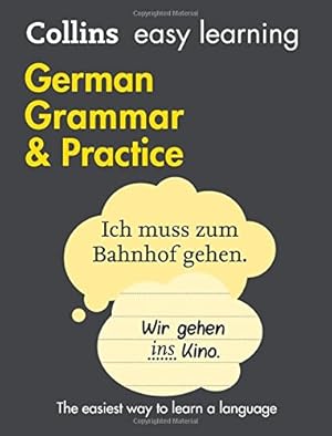 Immagine del venditore per Collins Easy Learning German   Easy Learning German Grammar and Practice by Collins Dictionaries [Paperback ] venduto da booksXpress