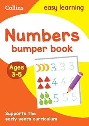 Seller image for Collins Easy Learning Preschool Numbers Bumper Book Ages 3-5 by Collins Easy Learning [Paperback ] for sale by booksXpress