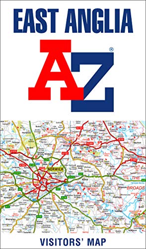 Bild des Verkufers fr East Anglia A-Z Visitorsâ Map by Geographersâ A-Z Map Co Ltd [Paperback ] zum Verkauf von booksXpress