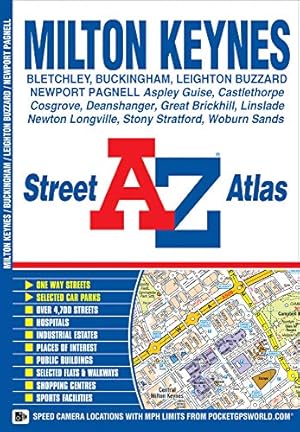 Seller image for Milton Keynes Street Atlas (A-Z Street Atlas S.) by Geographers A-Z Map Co. Ltd. [Paperback ] for sale by booksXpress