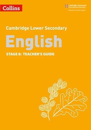 Immagine del venditore per Lower Secondary English Teacher's Guide: Stage 8 [Broché ] venduto da booksXpress
