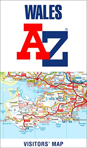 Bild des Verkufers fr Wales A-Z Visitorsâ Map by Geographersâ A-Z Map Co Ltd [Paperback ] zum Verkauf von booksXpress