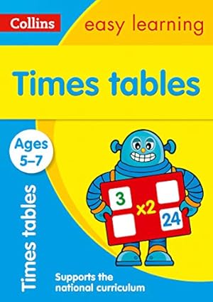 Imagen del vendedor de Collins Easy Learning Age 5-7 Times Tables Ages 5-7: New Edition [Soft Cover ] a la venta por booksXpress