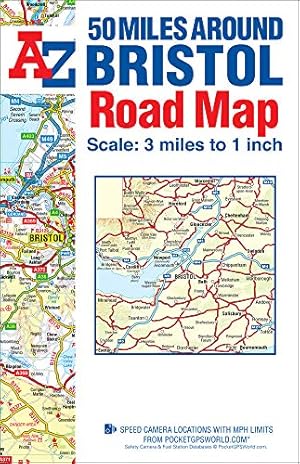 Immagine del venditore per 50 Miles Around Bristol Road Map [Map ] venduto da booksXpress