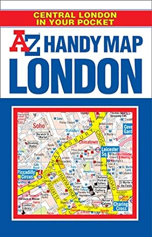 Seller image for Handy Map of Central London A-Z (Street Maps & Atlases) Map for sale by booksXpress