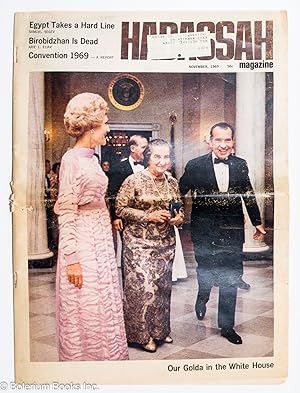 Seller image for Hadassah Magazine: November 1969 for sale by Bolerium Books Inc.