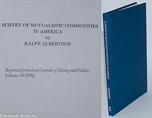 A survey of mutualistic communities in America