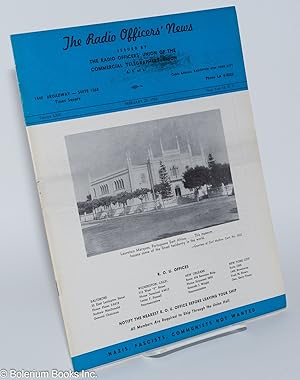 Seller image for The Radio Officers' News, Volume LXIV, No. LV (February 20, 1956); Issued by The Radio Officers' Union of the Commercial Telegraphers Union, A.F. of L. for sale by Bolerium Books Inc.