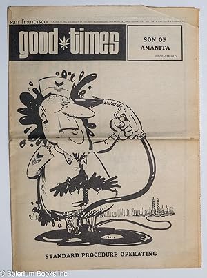 Seller image for Good Times: vol. 4, #4, Jan 29, 1971: Standard Procedure Operating for sale by Bolerium Books Inc.