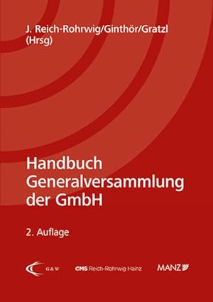 Bild des Verkufers fr Handbuch Generalversammlung der GmbH zum Verkauf von primatexxt Buchversand