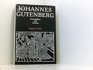 Bild des Verkufers fr Johannes Gutenberg. Persoenlichkeit und Leistung zum Verkauf von Book Broker