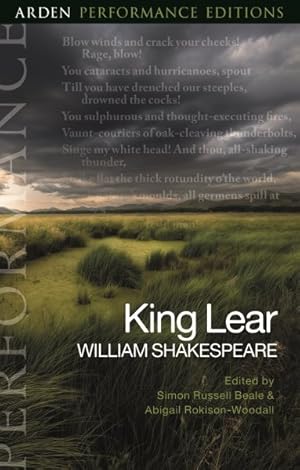 Image du vendeur pour King Lear : Arden Performance Editions mis en vente par GreatBookPrices