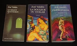 Image du vendeur pour Lot de 3 ouvrages de Zo Valds : Le Nant du quotidien - La Douleur du dollar - Caf Nostalgia (3 volumes) mis en vente par Abraxas-libris