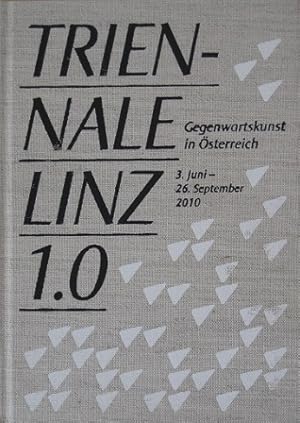 Bild des Verkufers fr Triennale Linz 1.0. zum Verkauf von Antiquariat Bernd Preler
