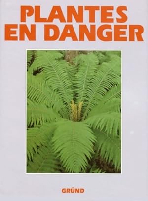 Seller image for Plantes en danger - Jan Cerovsky for sale by Book Hmisphres