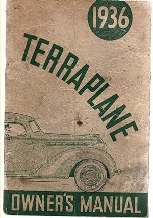 1936 Terraplane Owners Manual