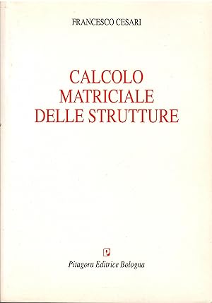 Calcolo matriciale delle strutture