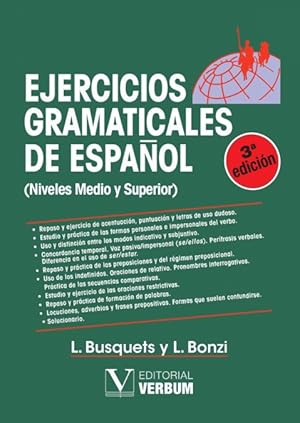 Imagen del vendedor de Ejercicios gramaticales de espaol a la venta por Podibooks