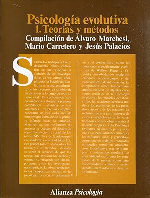 Seller image for Psicologa evolutiva. T1: Teoras y mtodos for sale by Rincn de Lectura