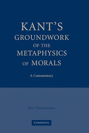 Immagine del venditore per Kant s Groundwork of the Metaphysics of Morals venduto da Podibooks
