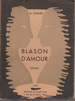 Image du vendeur pour BLASON D'AMOUR mis en vente par Librairie l'Aspidistra