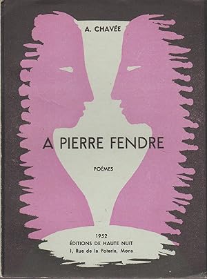 Image du vendeur pour A Pierre Fendre mis en vente par Librairie l'Aspidistra