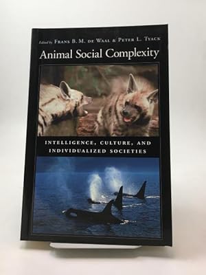 Bild des Verkufers fr Animal Social Complexity. Intelligence, Culture and Individualized Societies. zum Verkauf von Rnnells Antikvariat AB