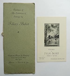 Seller image for Catalogue of an Exhibition of Etchings by Flix Buhot. Frederick Keppel & Co. New York, March 1 to March 18, 1921. for sale by Roe and Moore