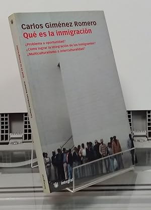 Immagine del venditore per Qu es la inmigracin venduto da Librera Dilogo