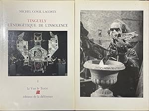Tinguely: Lenerg?tique de linsolence (Vue le texte), vol. 1-2