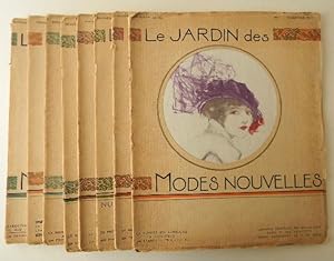 LE JARDIN DES MODES NOUVELLES. Huit numéros de 1913.