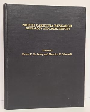 Bild des Verkufers fr North Carolina Research: Genealogy and Local History zum Verkauf von Tall Stories Book & Print Gallery