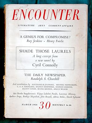 Image du vendeur pour Encounter - three issues in 1956 mis en vente par Chesil Books