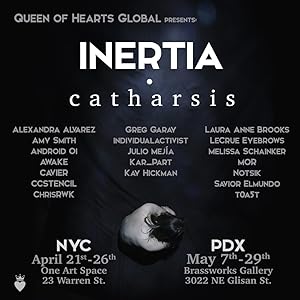 Immagine del venditore per Queen of Hearts Global presents Inertia: Catharsis, An exploration of grief and trauma, and the journey toward healing. venduto da Village Works