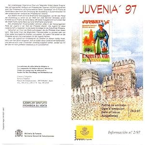 Imagen del vendedor de DIPTICO 6601: Juvenia 97 a la venta por EL BOLETIN