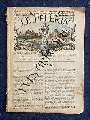 LE PELERIN-N°1136-9 OCTOBRE 1898