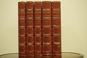 Seller image for Elizabeth Barrett Browning's Poetical Works in Five Volumes for sale by EGR Books