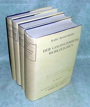 Der Goldschmiede Merkzeichen. 1.- 3 Bd.: Deutschland. 4. Bd.: Ausland und Byzanz. 3., erw. u. ill...