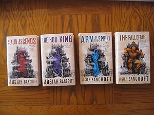 Seller image for Complete Books of Babel Series: Senlin Ascends, Arm of the Sphinx, The Hod King & The Fall of Babel. A Signed Matching Ltd Set 268/300 Four (4) Volumes. for sale by Clarkean Books