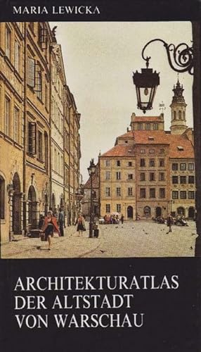 Seller image for Architekturatlas der Altstadt von Warschau. for sale by La Librera, Iberoamerikan. Buchhandlung