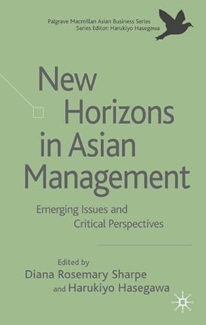 Imagen del vendedor de New Horizons in Asian Management : Emerging Issues and Critical Perspectives a la venta por AHA-BUCH GmbH