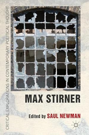 Bild des Verkufers fr Max Stirner zum Verkauf von AHA-BUCH GmbH