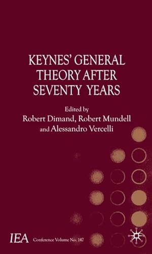 Immagine del venditore per Keynes's General Theory After Seventy Years venduto da AHA-BUCH GmbH