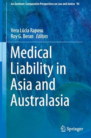 Seller image for Medical Liability in Asia and Australasia for sale by AHA-BUCH GmbH