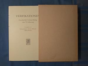 Imagen del vendedor de Verifikationen : Festschr. fr Gerhard Ebeling zum 70. Geburtstag. hrsg. von Eberhard Jngel . a la venta por Antiquariat BehnkeBuch