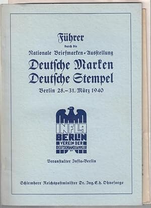 Führer durch die Nationale Briefmarken-Ausstellung 'Deutsche Marken - Deutsche Stempel - Berlin 2...