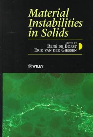 Image du vendeur pour Material Instabilities in Solids mis en vente par GreatBookPrices